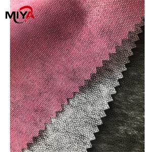 Quality Hard Microdot Glue 28gsm Non Woven Fusible Interlining wholesale