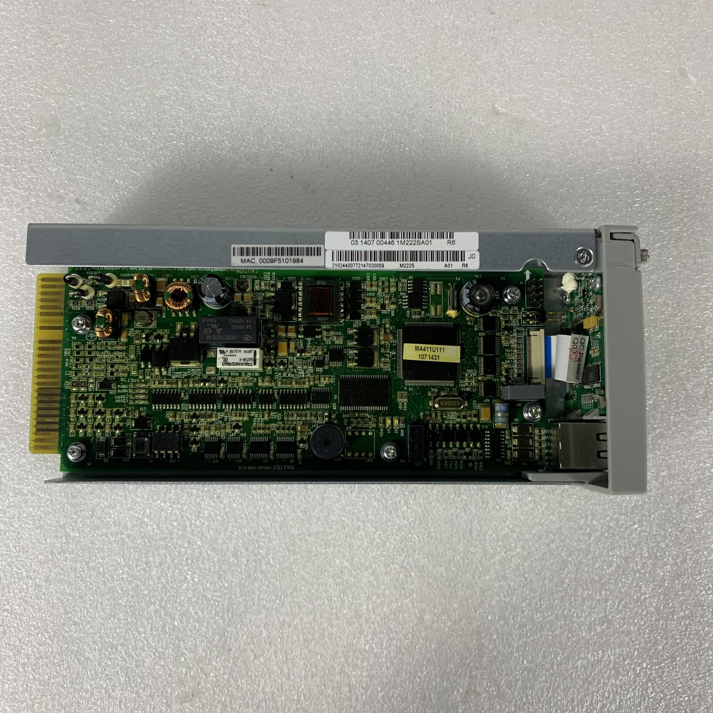 Vertiv Rectifier Controller M222S Emerson Monitoring Module