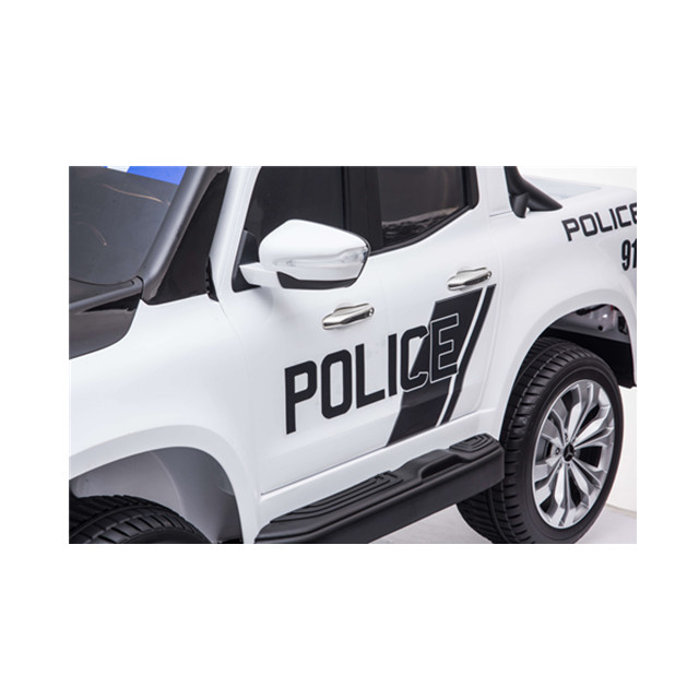 Packing size 142*77*40.5 2.4G Remote Control Two Seats 12V Licensed Police Ride On Car for Kids