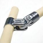 Pipe Fittings Tube Connector Metal Joint For Pipe Rack System
