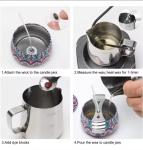 Dumping Pot Dyed Block Candle Wick Soy Candle Making Kit