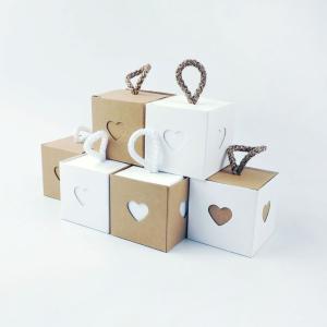 Quality Whitecard Recycled CMYK Wedding 260g Kraft Paper Gift Boxes wholesale