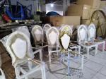 China High Quality Custom Stainless Steel Chairs Designs In Foshan Manufacturer