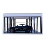 Crystal Glass Shop Design 20ft Mobile Prefabricated House with Galvanized Steel