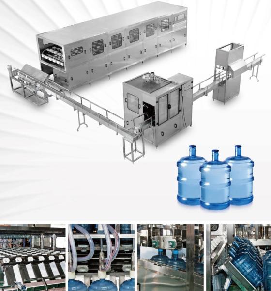 3 Gallon 5 Gallon Water Filling Machine Barrel Water Rising Filling Capping