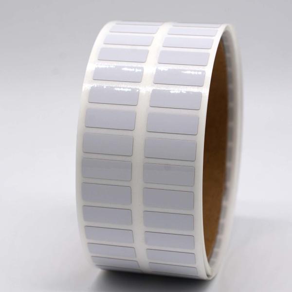 16mmx6mm Low Temperature Labels 1.5mil White Gloss High Temperature Resistant