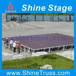 Aluminium frame wooden platform outdoor stage