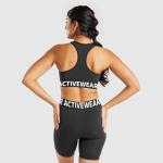 Elastic Waistband Yoga Activewear Sets Brushed Fabric Yoga Leggings Set
