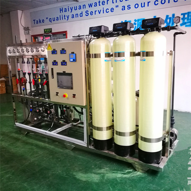 480KG reverse osmosis water purification system 100TPH Bipass