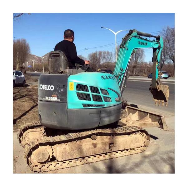 3 Ton Hitachi Kobelco SK30 Mini Excavator in Good Condition for Engineering