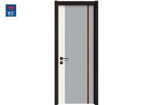 Quality Eco Friendly Fire Retardant Wooden Material Carved Design Wpc Doors wholesale