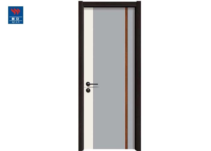 Eco Friendly Fire Retardant Wooden Material Carved Design Wpc Doors