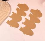 ribbon closure kraft flat pack gift box