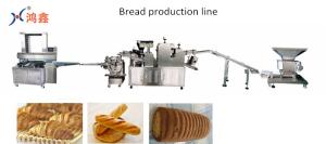 Quality 4KW 1700*1750mm Shredded Bread Production Line wholesale