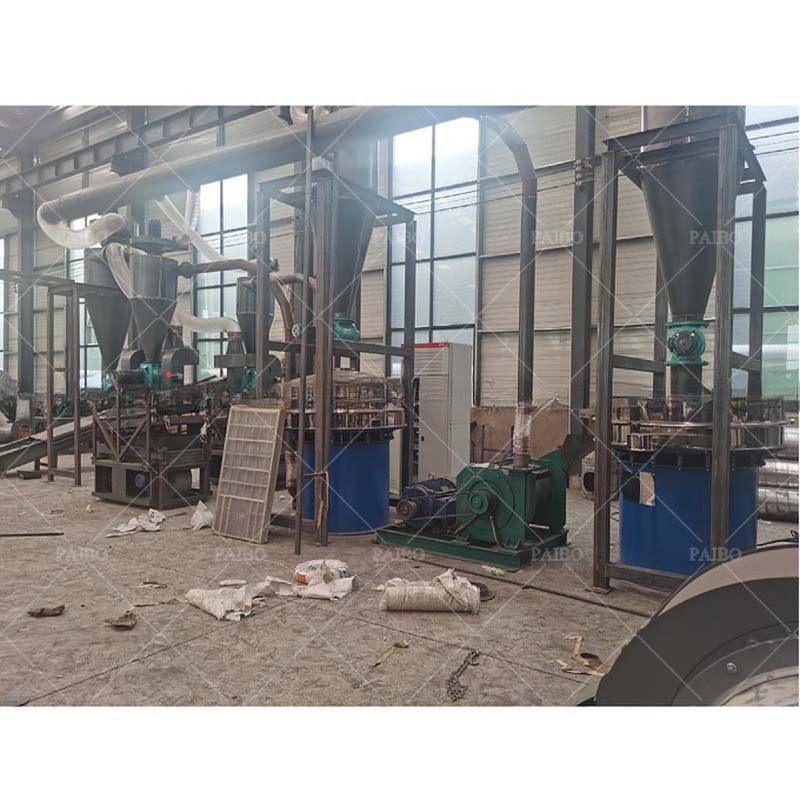 High Productivity Hot 2024 Solar Panel Recycling Machine for Copper Wire Recovery