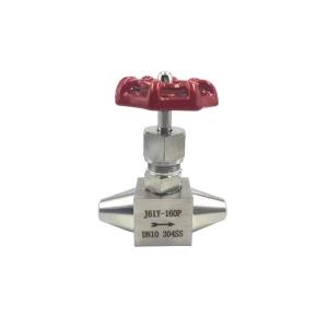 Quality PTFE Stem High Pressure 316 Stainless Steel Needle Valve for Water Industrial Usage wholesale