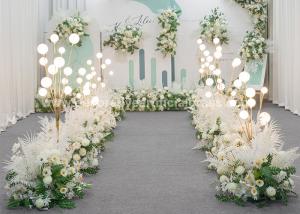 Quality Wedding Artificial Silk Flowers Fake Flower Runner 30cm 45cm 50cm wholesale