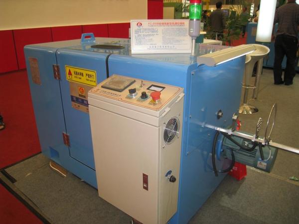 Cheap High Accuracy Cable Bunching Machine / Touch Screen Cable Extrusion Line for sale