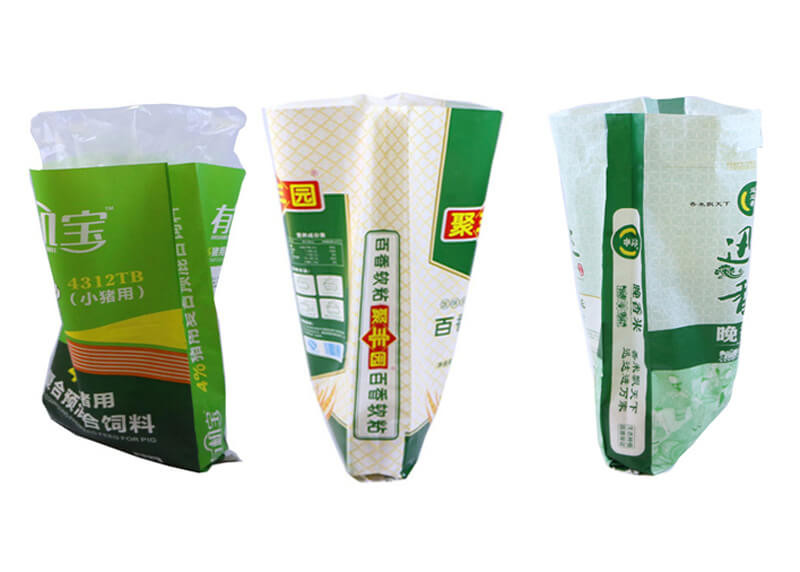 Double Stitched Woven Rice Packaging Bags OPP Laminated 9 Colors