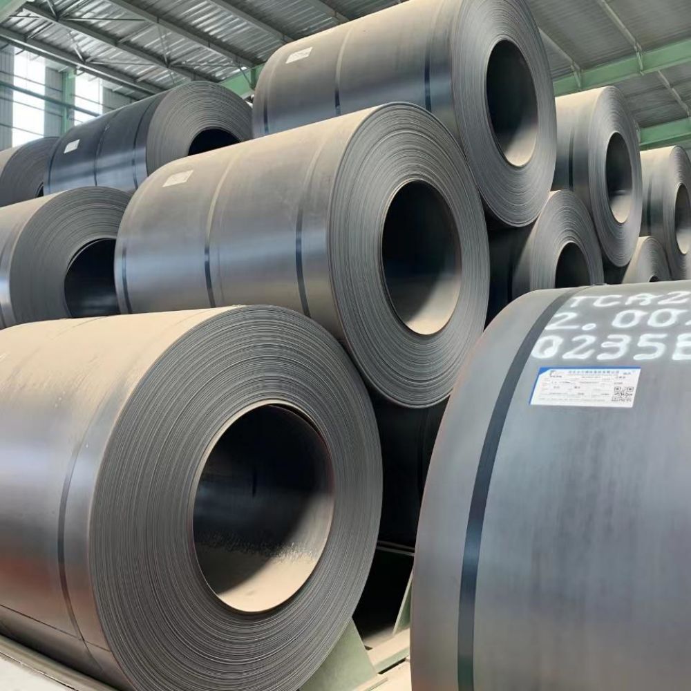 Prime low carbon HRC ASTM A36 Q195 Q235 SS400 with thickness 0.8-300mm Black surface mild steel MS Hot rolled steel coil