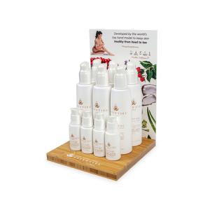 Quality Countertop Makeup Display Units Biodynamic Cosmetic Shop Display Stand wholesale