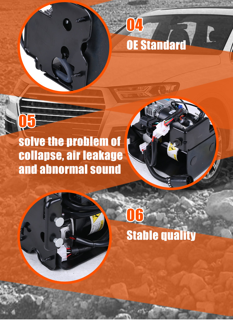 Air Compressor for Air Suspension 37206875177 for BMW X5 X6 F15 F16