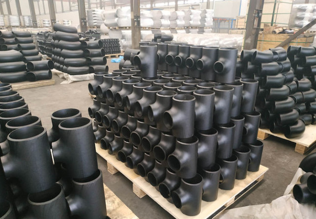ISO9001 ASME 316 Stainless Steel Pipe Fittings Equal Tee DN65