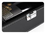 Noble Leather Packaging Gift Double Bottle Wine Box 34.5x17x9cm Size