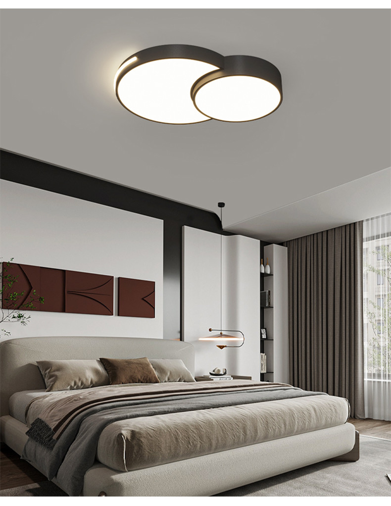"Modern Minimalist Atmosphere Living Room Lamp Home led square ceiling lamp(WH-MA-214) "