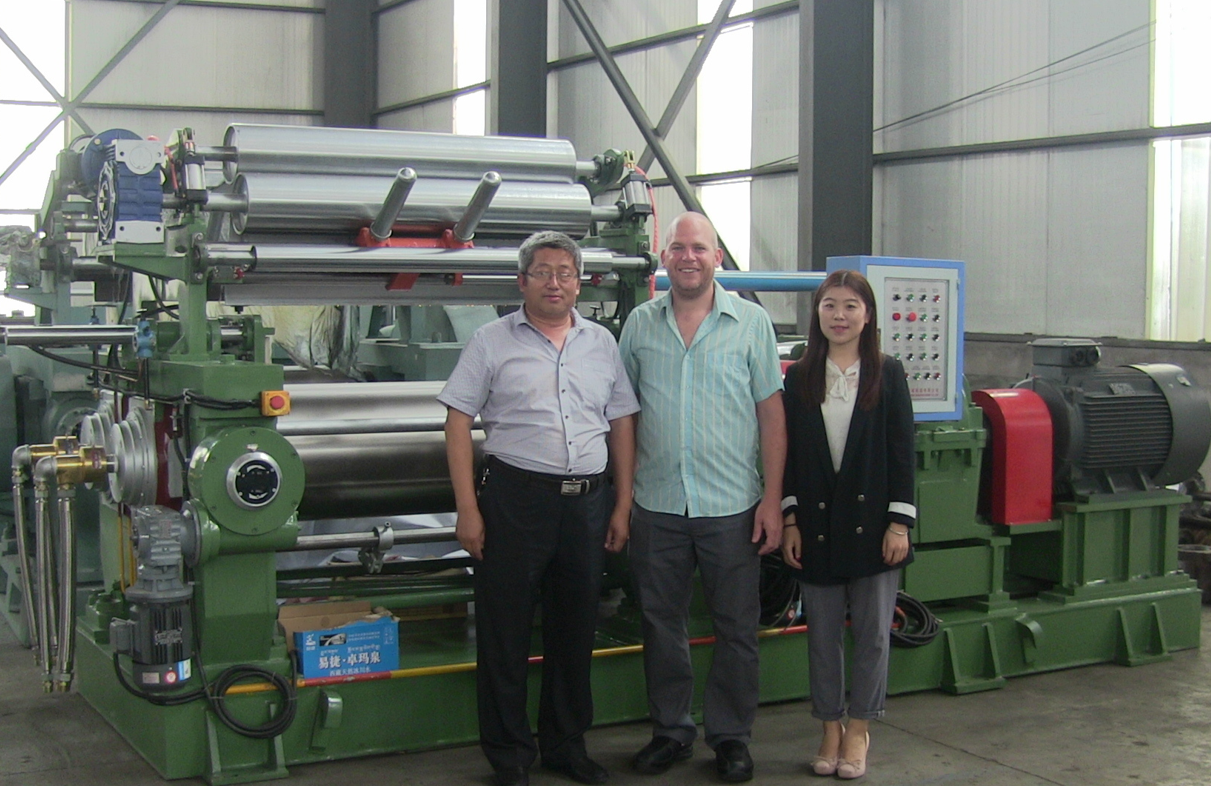55kW Motor Power Rubber Refiner Mill for Smooth and Uniform Rubber Compound Mixing