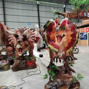 Quality Animatronic Diplodocus Dinosaur World Amusement Park 12 Months Service wholesale