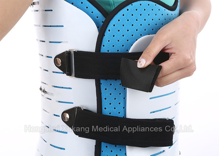 Flannel And PVC Thoracic Lumbar Sacral Orthosis Brace For Lower Back Pain Treatment