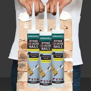 Quality Multipurpose MS Polymer Nail Free Adhesive Sealant Liquid Nails Glue wholesale