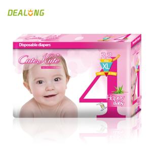 Quality Dry Baby Nappy Newborn PE Backsheet Leak Guard Natural Newborn Diapers wholesale