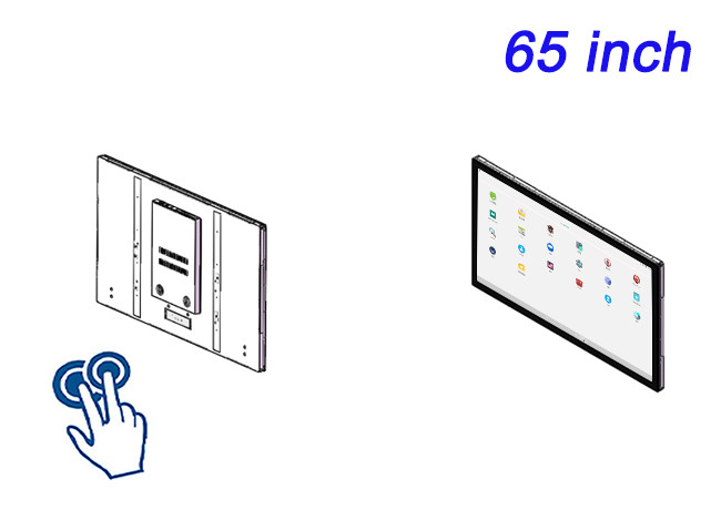65-Inch Android Embedded Touch Screen For Smart Infrastructure, High-End Digital Signage, Control Rooms, And Entertainment Systems