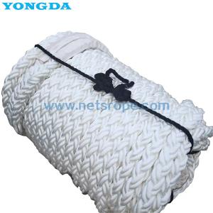 Quality GB/T8050-2017 Polypropylene Monofilament Fibre Ropes 4 Strand 20mm wholesale
