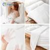 White Disposable Bath Towel Hotel Bath Towel 200gsm Plain Design For Home Hotel