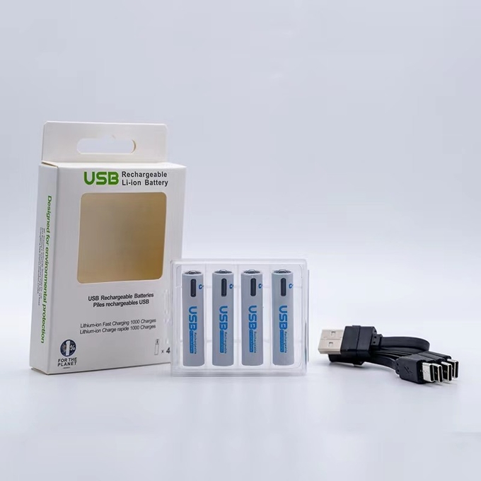 3.7V*250mAh Rechargeable Type C Battery 95% Conversion Rate 2.25W Power Output