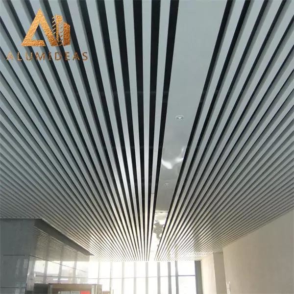 Aluminum battens ceiling