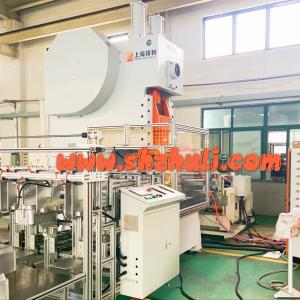 China AUTOMATIC ALUMINUM FOIL CONTAINER PRODUCTION LINE  ALUMINUM FOIL MAKING MACHINery High Efficiency on sale