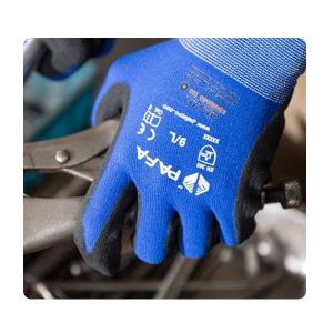 Quality Vehicle Repairing Sandy Nitrile Gloves wholesale