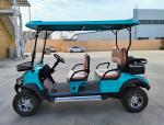 Factory Made Road Legal Blue Lithium Battery Power Electric Golf Cart 2 4 6 8