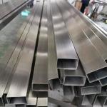 Cold Rolled 304 Stainless Steel Tube Rectangular Pipe Bright 2b Hollow