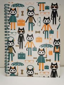 Quality Pvc Hard Cover Spiral Bound Printing , Spiral Book Printing For Children wholesale