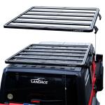Aluminium Roof Rack for Jeep Wrangler Laser Cutting Process UV Stable Powder