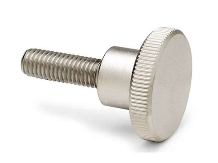 6-32 X 3/8L Electronic Fasteners , 18-8 Stainless Steel Thumb Screw