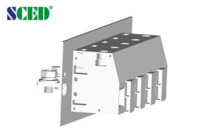 Quality Copper Through Panel Terminal Blocks PA66 UL94 V0 Steel Tin Plated wholesale