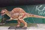 Sun Proof Life Size Dinosaur Statue Spinosaurus Dinosaur Lawn Sculpture