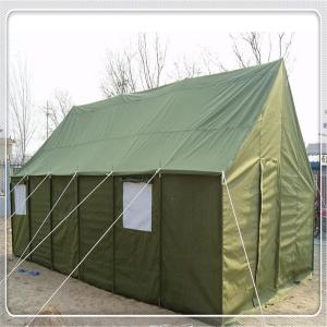 Quality Waterproof Polyster Military Army Tent Heavy Duty 2 - 40 Person With Steel Frame wholesale
