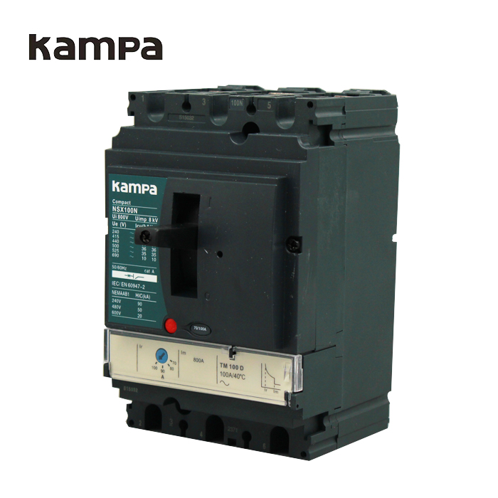 LV429845 NSX circuit breaker Compact NSX100N - TMD - 32A - 3 poles 3d